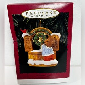Hallmark Keepsake‎ 1996 Tender Touches " Welcome Sign " Ornament QX6331 New
